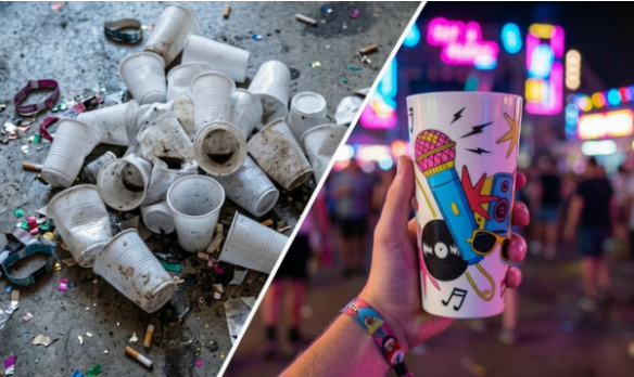 7 motivos para NÃO usar copos descartáveis em eventos (e o que usar no lugar)